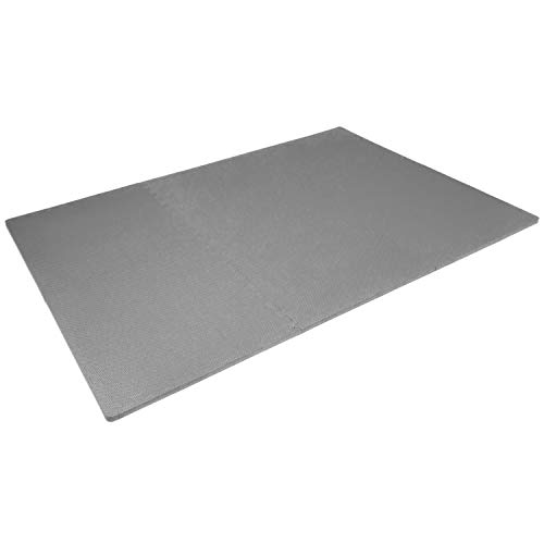 ProsourceFit Extra Thick Puzzle Exercise Mat , EVA Foam Interlocking Tiles for Protective, Cushioned Workout Flooring for Home and Gym Equipment