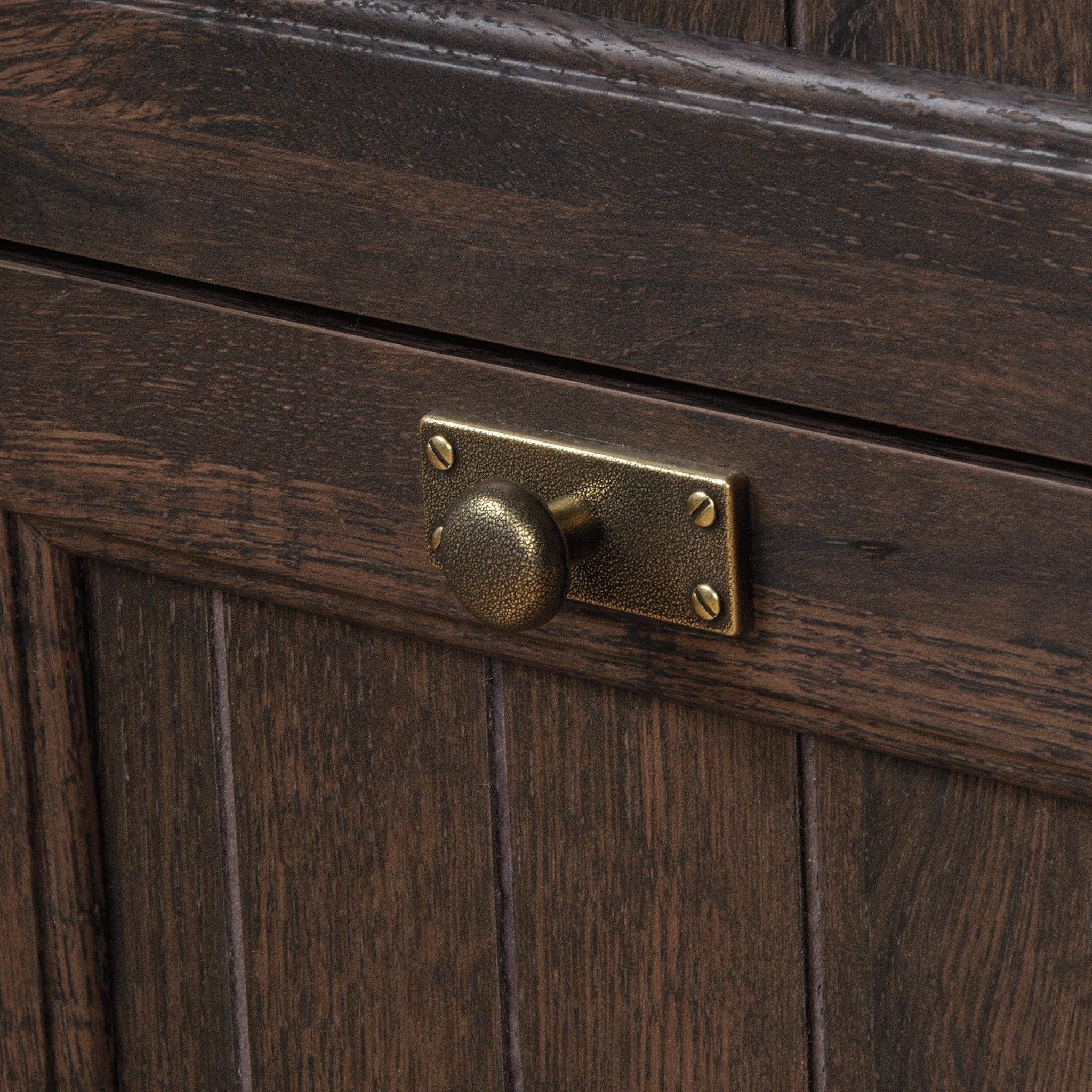 Sauder Costa Lateral File Cabinet, Coffee Oak Finish