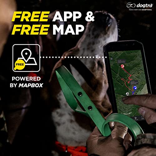 Dogtra Pathfinder 2 - Hunting Ecollar GPS Dog Training Collar with Remote, 9 Mile Range, Tracking & Containment for Medium & Large Dog Breeds