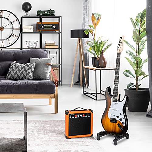 LyxPro Electric Guitar 39" inch Complete Beginner Starter kit Full Size with 20w Amp, Package Includes All Accessories, Digital Tuner, Strings, Picks