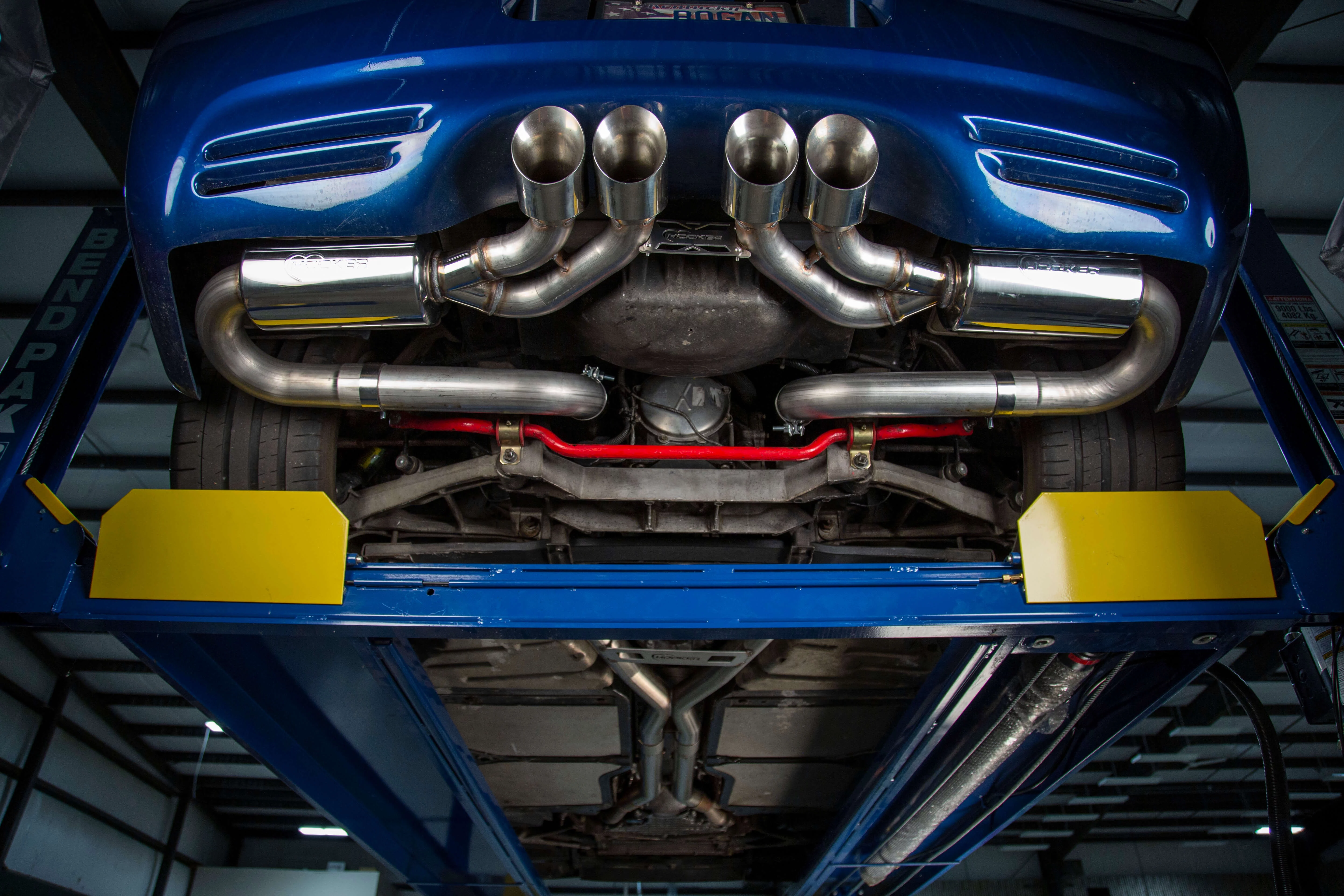 Hooker 70401343-RHKR Exhaust System Kit Fits select: 1997-2004 CHEVROLET CORVETTE