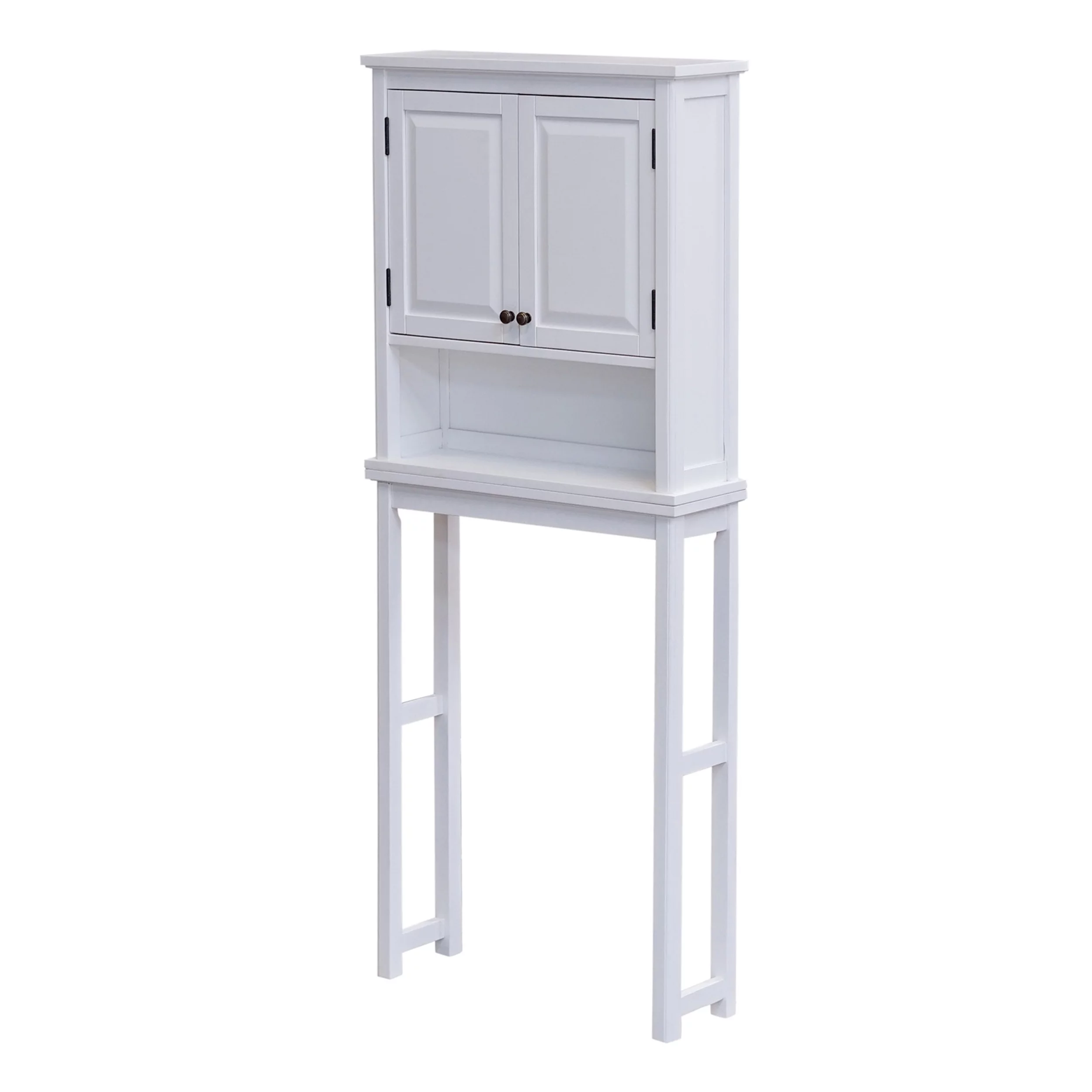 Alaterre Over the Toilet Storage, Space Saver, Upper Cabinet and Open Shelf, Dorset