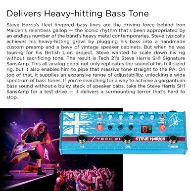 Tech 21 Steve Harris SH1 Signature SansAmp