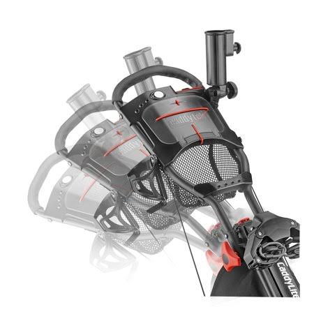 CaddyTek CaddyLite 15.3 V2 Golf Push Cart, Silver