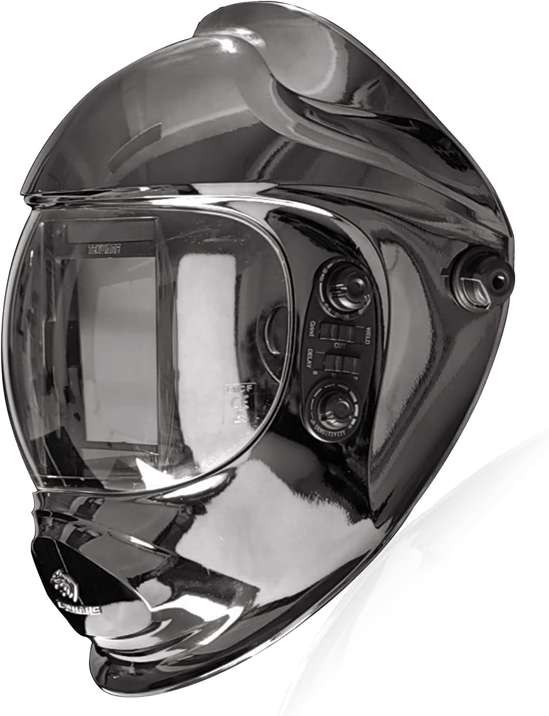 TEKWARE Large Viewing True Color Solar Powered Auto Darkening Welding Helmet