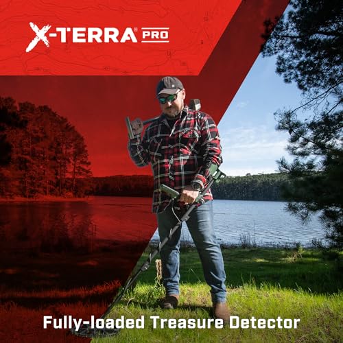 MINELAB X-Terra PRO Waterproof Treasure Metal Detector for Adults (3 Detect Modes)