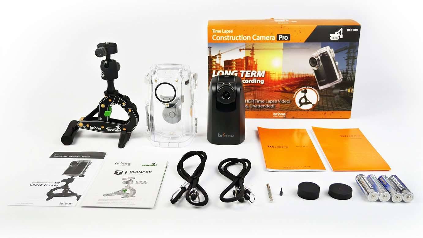 Brinno BCC200 Construction Bundle Pro 1280 x 720 Time-Lapse Camera, 720p