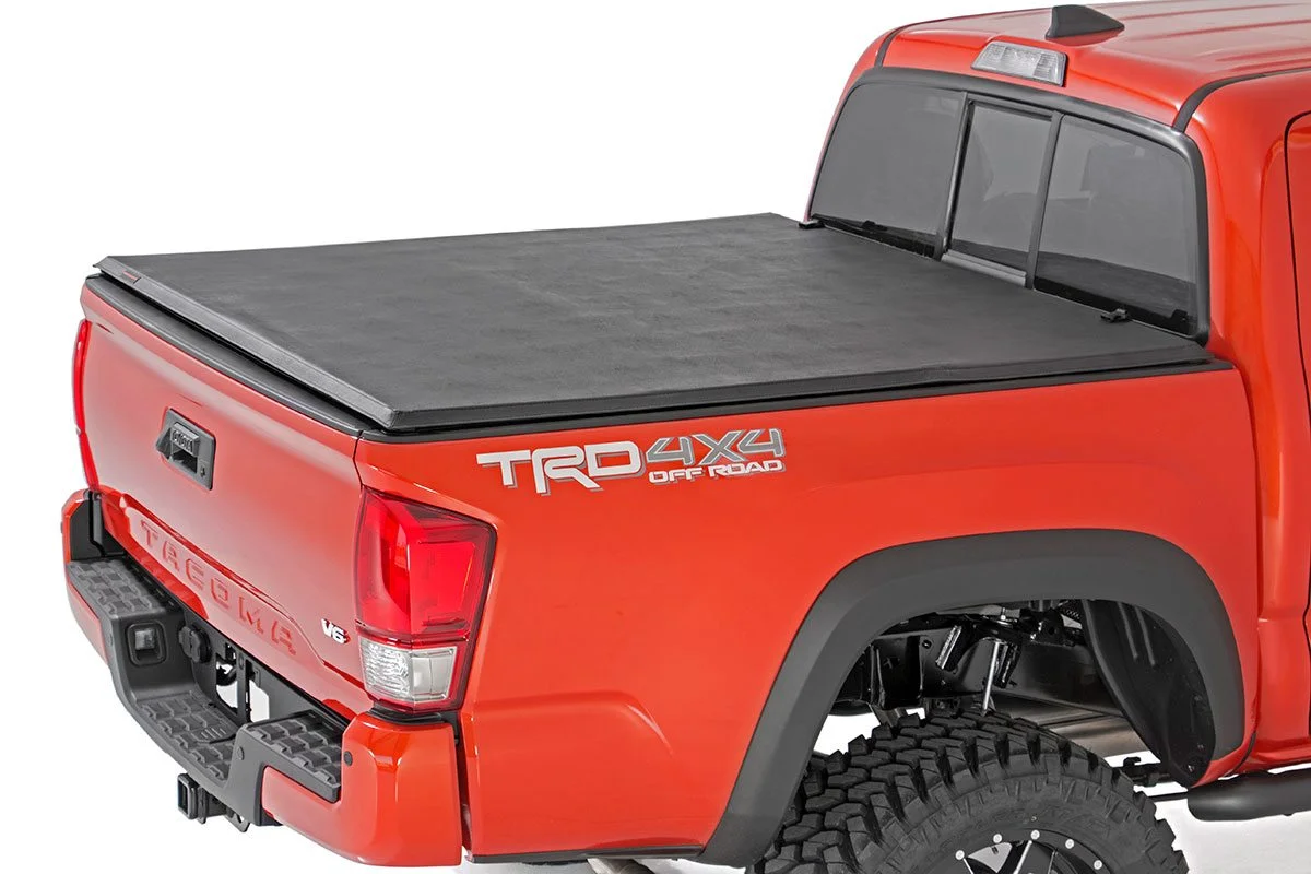 Rough Country Soft Tri-Fold for 2005-2015 Toyota Tacoma | 5' - 41705501