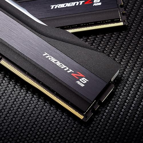 G.SKILL Trident Z5 RGB Series (Intel XMP 3.0) DDR5 RAM 64GB (2x32GB) 6000MT/s CL30-40-40-96 1.40V Desktop Computer Memory UDIMM