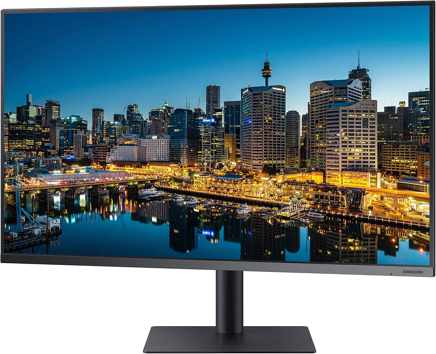 Samsung TU872 Series 32-Inch Viewfinity 4K UHD (3840x2160) Computer Monitor, Thunderbolt 3 Daisy Chain, HDMI, Display Port, Height Adjustable Stand