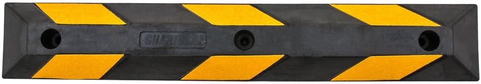 Discount Ramps Guardian DH-PB-5 Heavy Duty Rubber Parking Curb - 36 Inch x 5.9 Inch Pack of 2