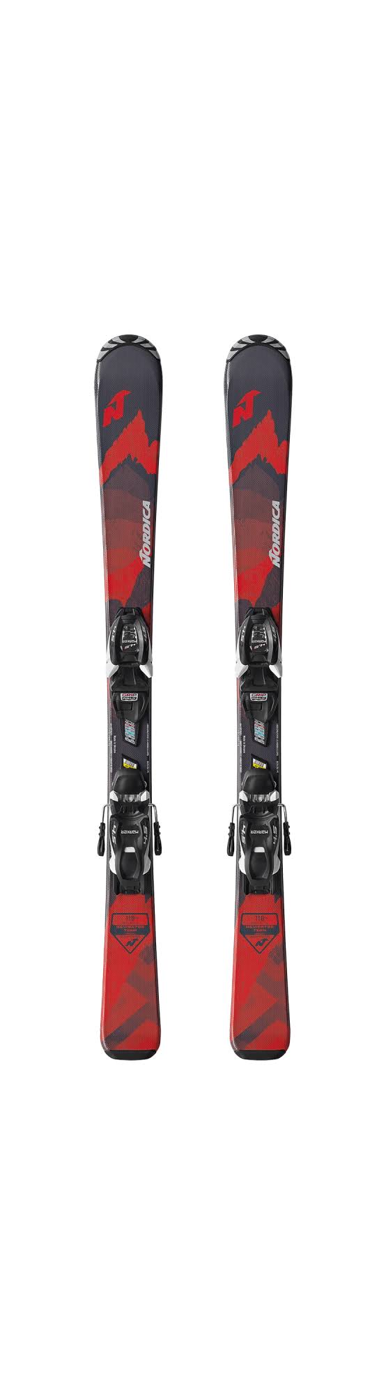 Nordica Navigator Team 4.5 Kids Skis with FDT Jr 4.5 Bindings 110cm