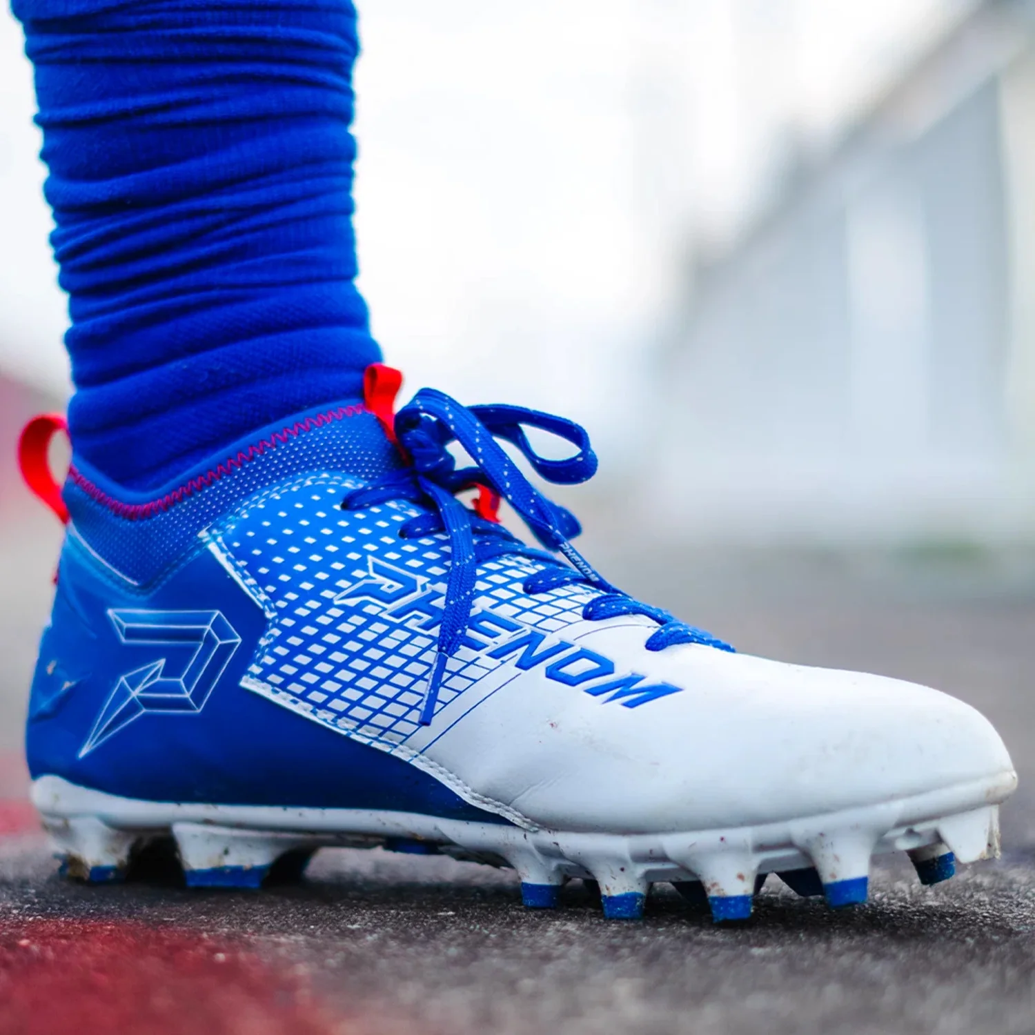 Sonic the Hedgehog Football Cleats - Quantum Speed by Phenom Elite - Curated Treasures Market