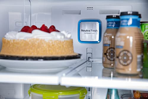 Winia WRFS26STJE French Door Dispenser Refrigerator Step Up, 25.5 Cu.Ft