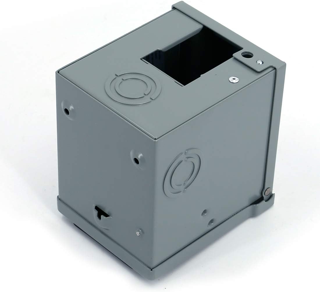 UTSAUTO 30 Amp RV Power Outlet Box Enclosed Lockable Weatherproof Outdoor Electrical 125 Volt Receptacle Plug Box Nema TT-30R Receptacle for RV