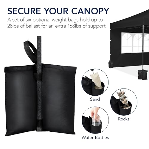 Best Choice Products 10x20 Party Tent, Heavy Duty Waterproof Large Outdoor Event Easy Pop Up Canopy Shelter w/Sidewalls, 1-Button Setup, Wheeled Case