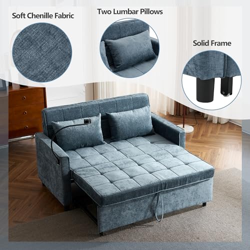 Merax 3 in 1 Convertible Sleeper Sofa Bed