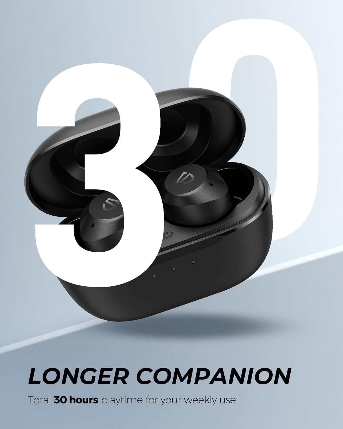 SoundPEATS T2 Wireless Earbuds Hybrid Active Noise Canceling Bluetooth 5.1 Headphones in-Ear ANC Wireless Earphones with Transparency Mode