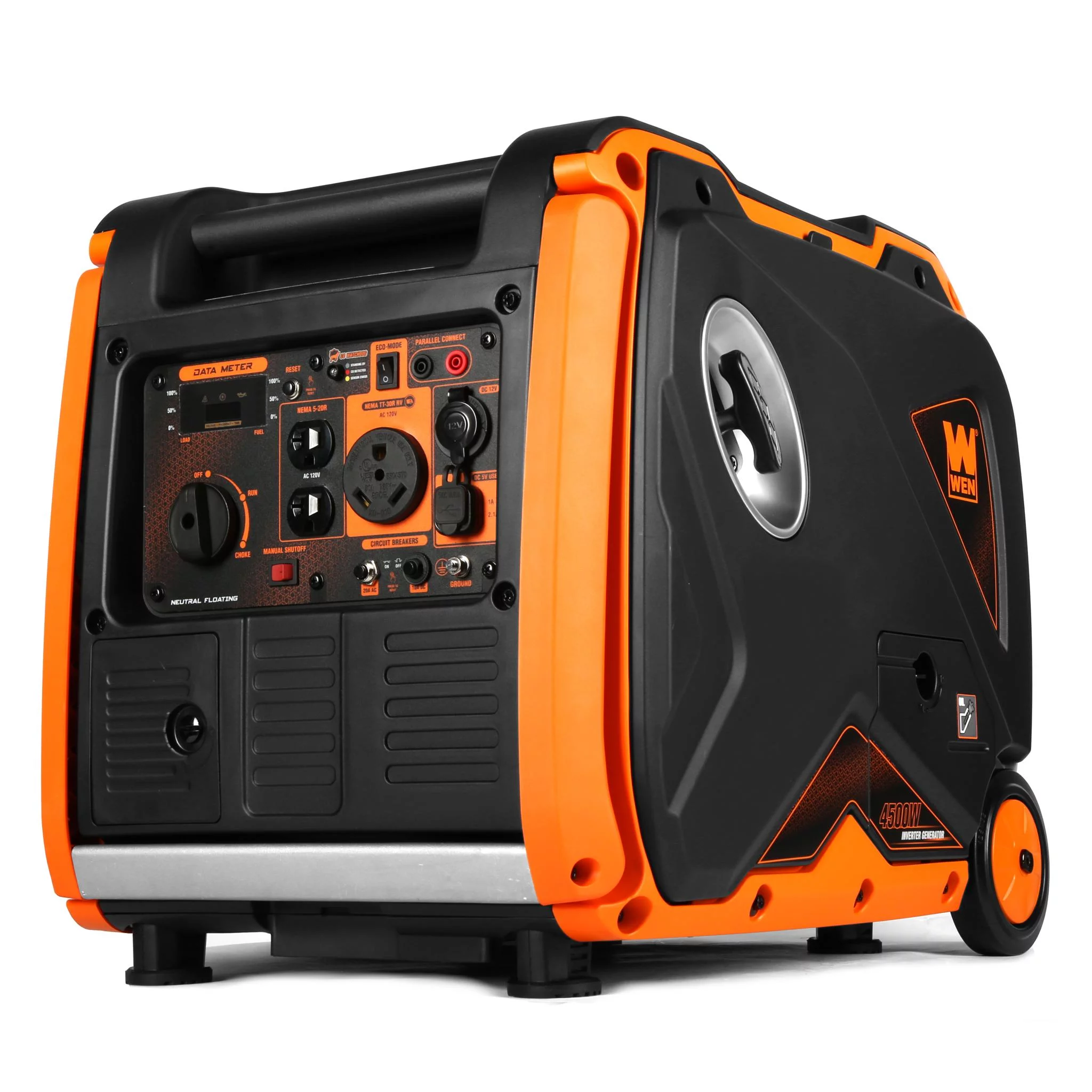 WEN Super Quiet 4500-Watt RV-Ready Portable Inverter Generator with Fuel Shut-Off and CO Watchdog - Radiant Selections