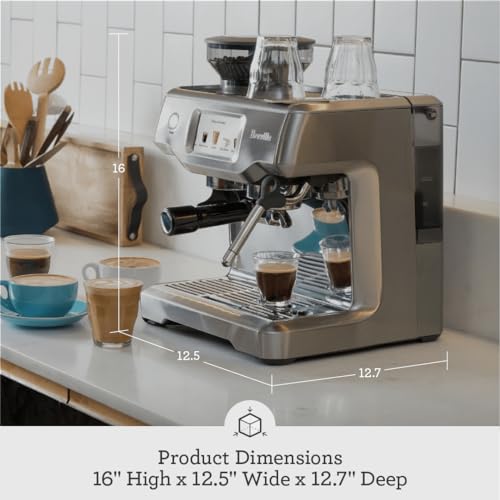 Breville Barista Touch Espresso Machine BES880BSS, Brushed Stainless Steel