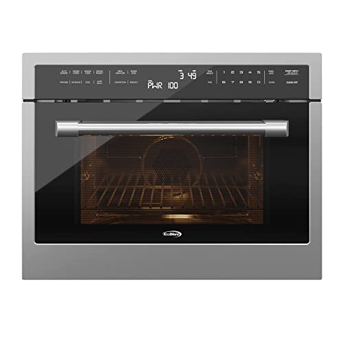KoolMore 36 Inch All-Electric Range Oven with Ceramic Cooktop Burners, Stainless Steel Kitchen Stove with Large Capacity Convection Cooking