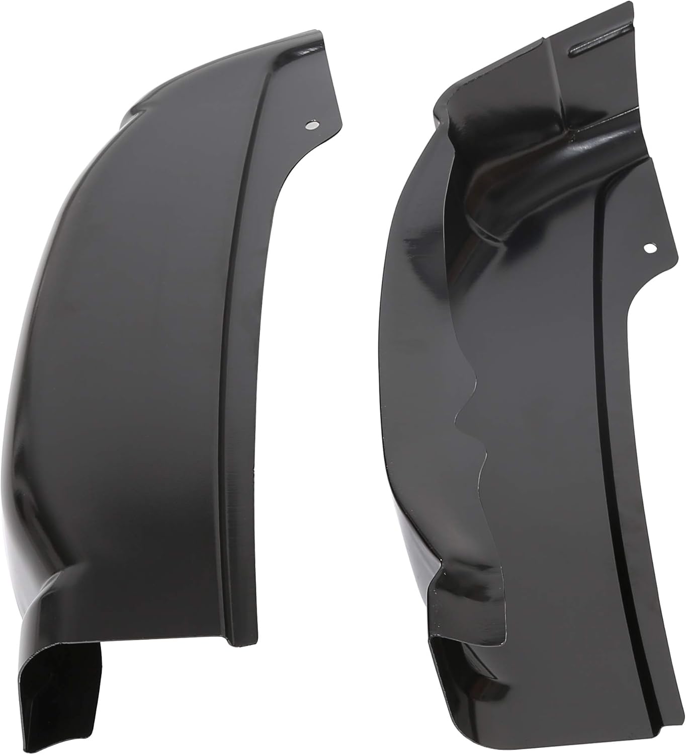 HECASA Steel Cab Corners Fits 1999-2007 Chevy Silverado GMC Sierra Replacement For 0856-115 0856-116 4 door Extended Cab Trucks Pack of 2