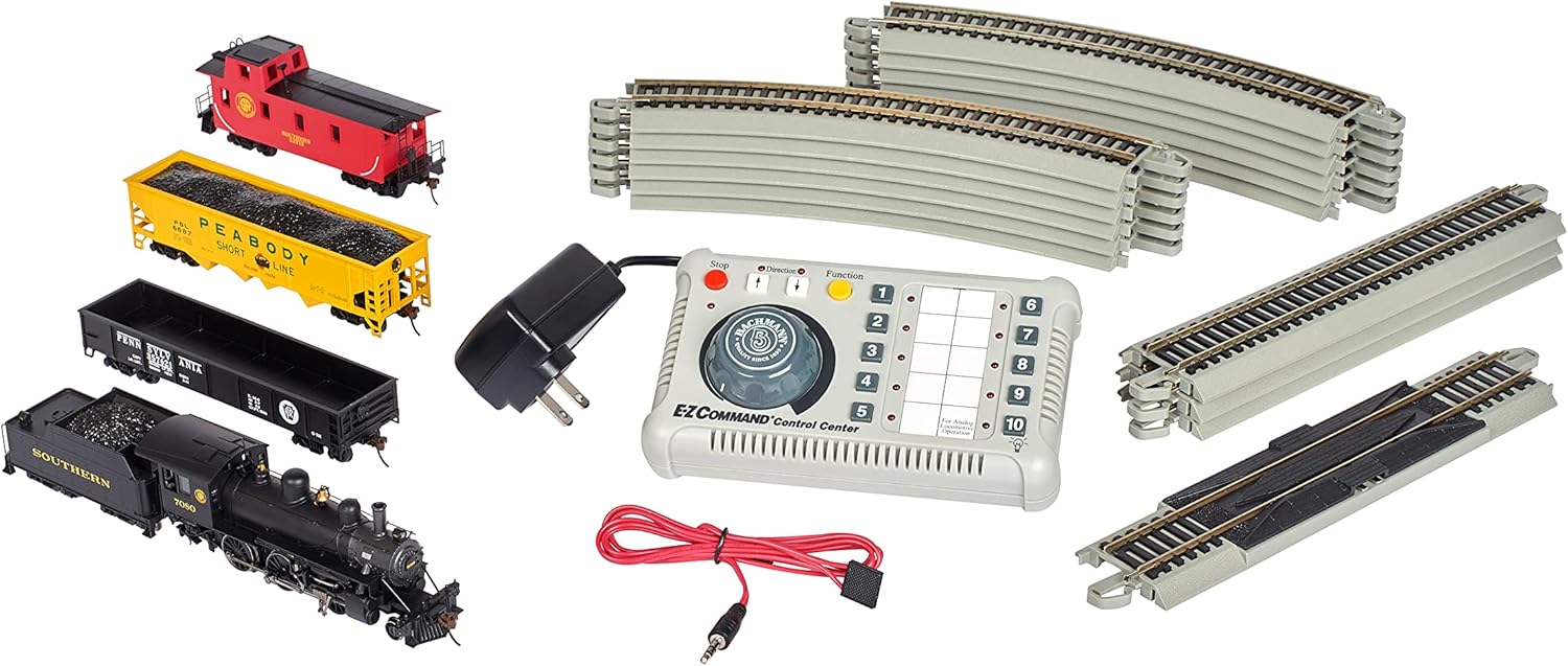 Bachmann Trains - Echo Valley Express DCC Sound Value Ready To Run Electric Train Set - HO Scale