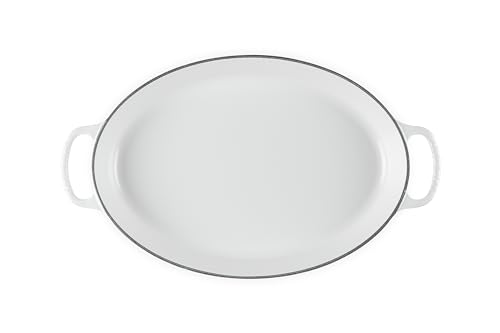 Le Creuset Enameled Cast Iron Signature Oval Baker, 3qt. Sea Salt
