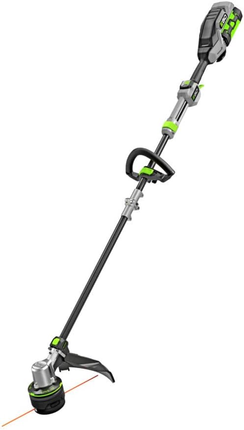 EGO Power+ ST1521S 15-Inch String Trimmer with POWERLOAD and Carbon Fiber Split Shaft 2.5Ah Battery and Charger Included