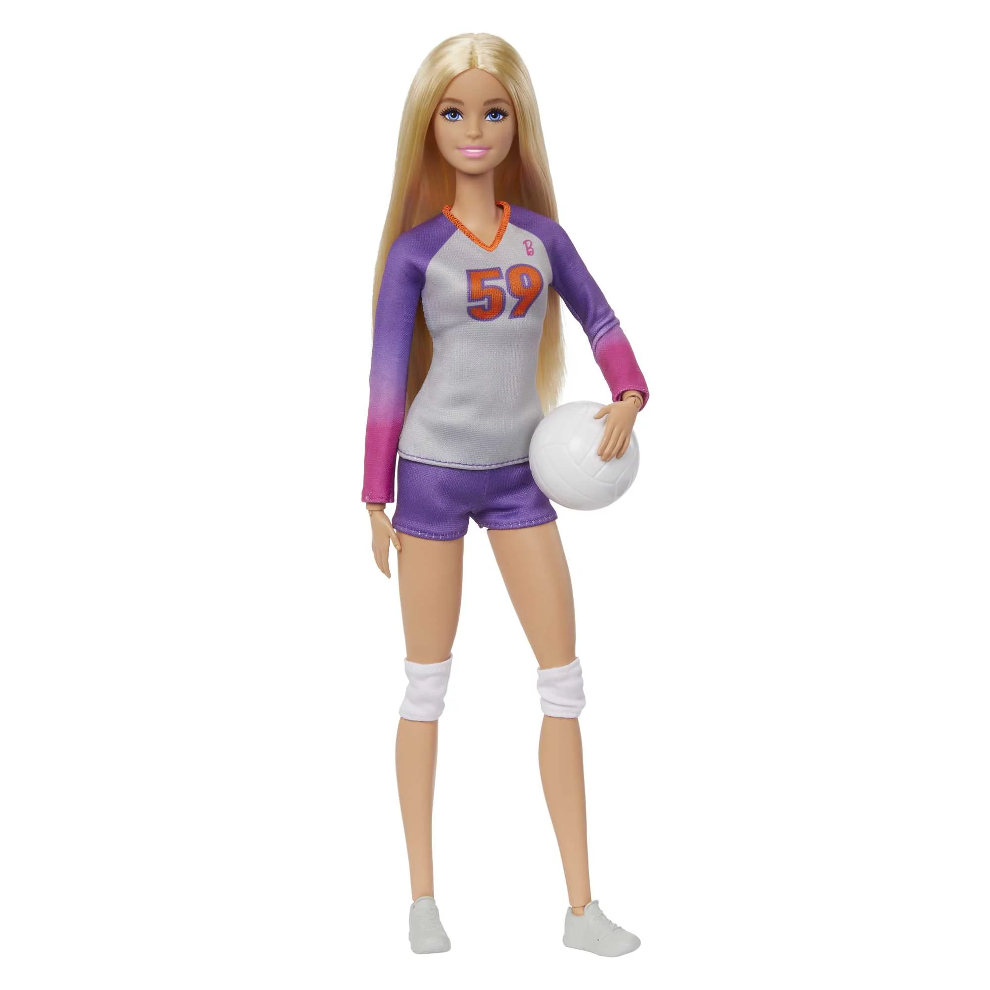 Barbie Doll & Accessories, Made to Move Career Volleyball Player Doll - Curated Treasures Market