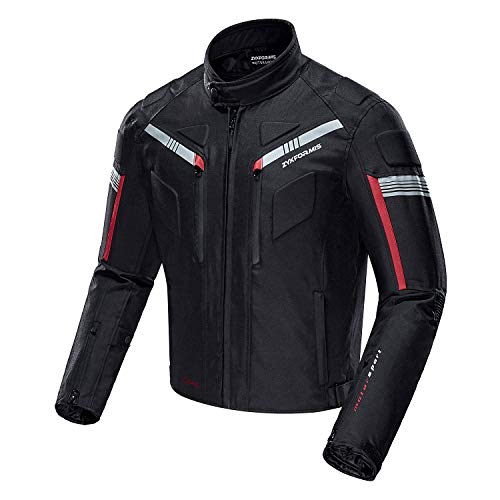 Motorcycle Jacket Motorbike Biker Waterproof Jackets Windproof Full Body Protective Gear Armoured Summer Winter for Men