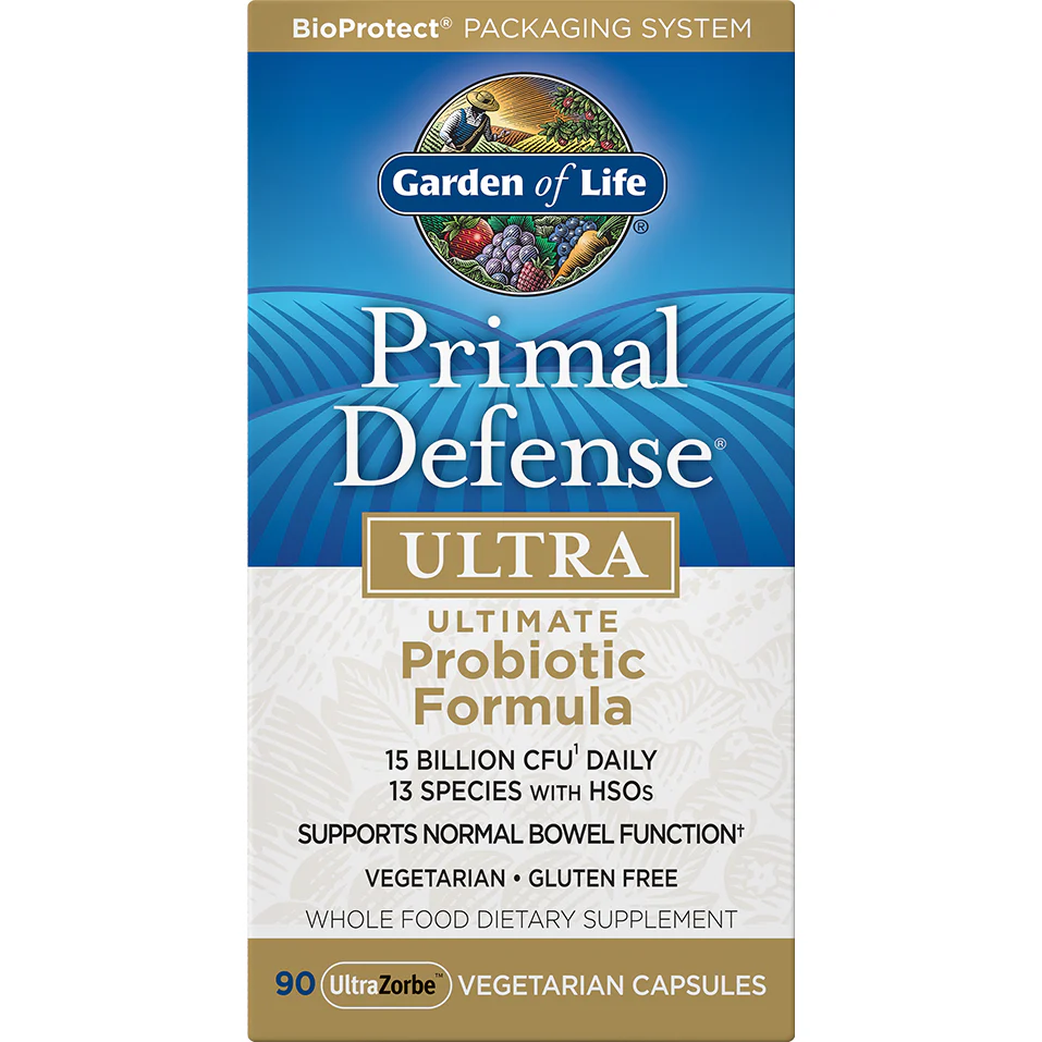 Primal Defense Ultra 90 vegcaps by Garden Of Life - Kansas Nuitrition - HNZSDS