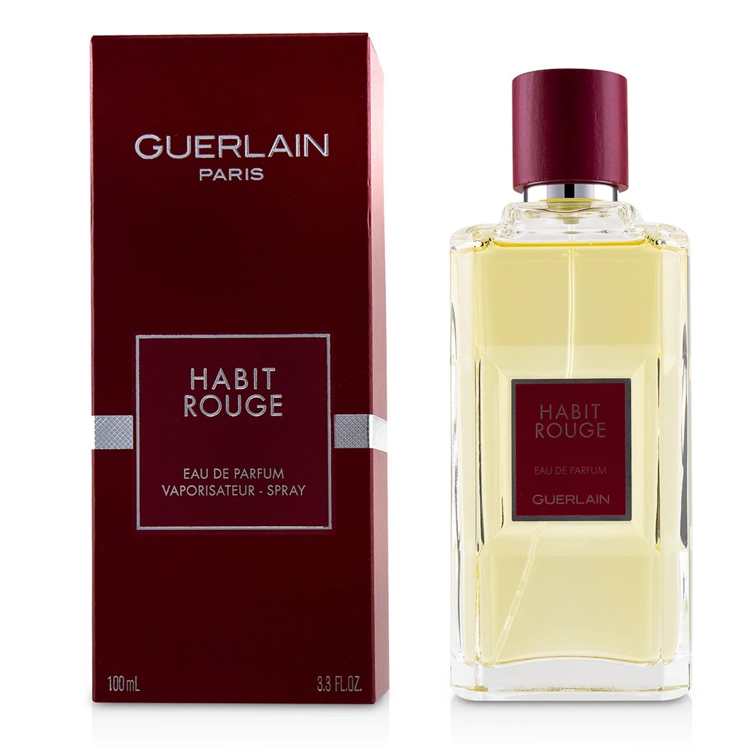 Guerlain Habit Rouge Eau De Parfum Spray  100ml/3.4oz