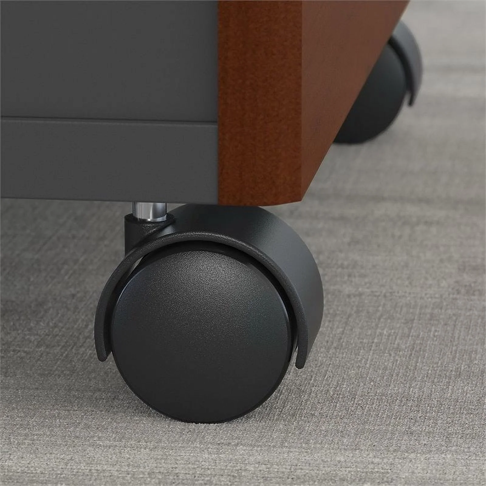 Scranton & Co 72" U-Shaped Desk with Pedestal