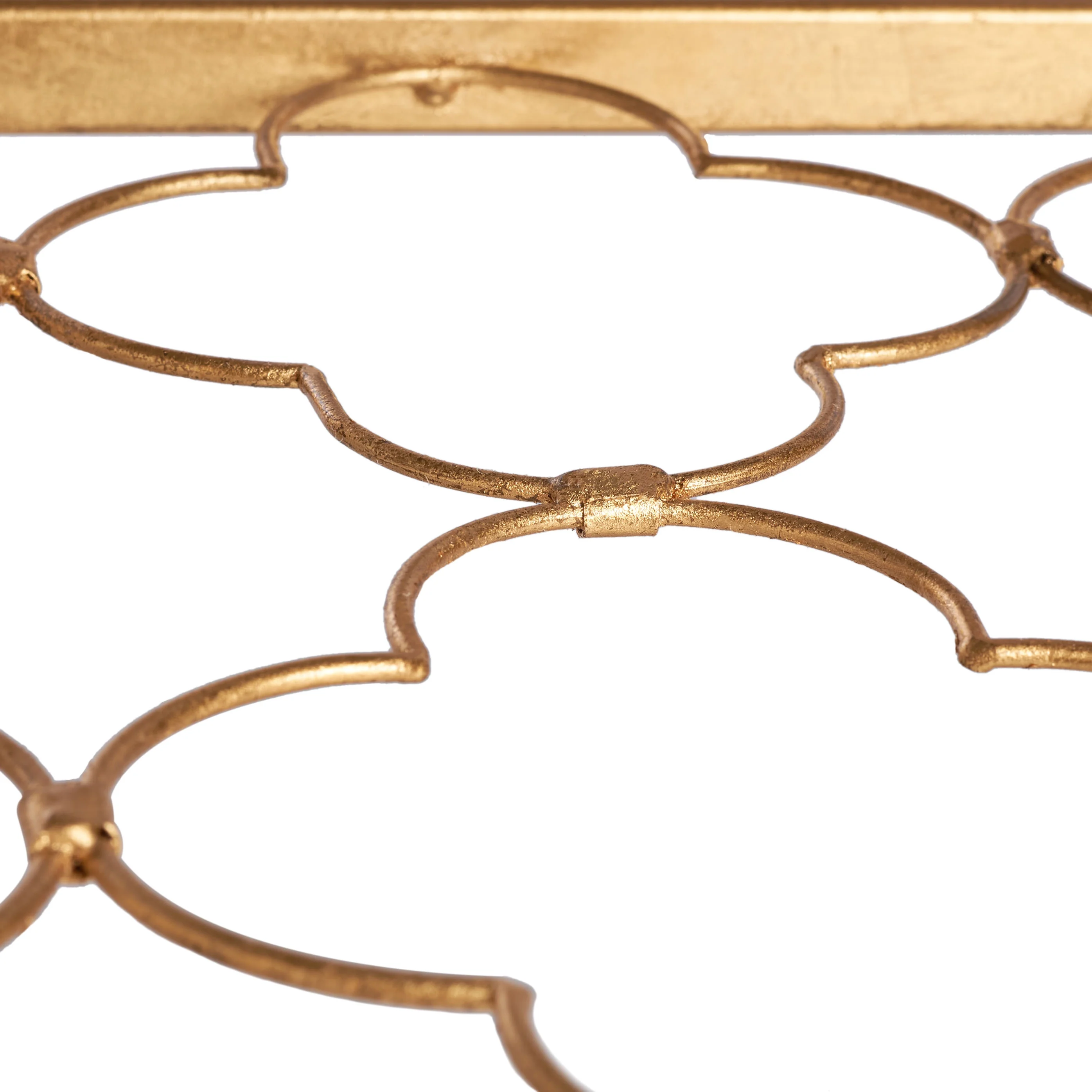 SAFAVIEH Couture Hanzel Glam Glass Top Metal End Table, Gold/Glass