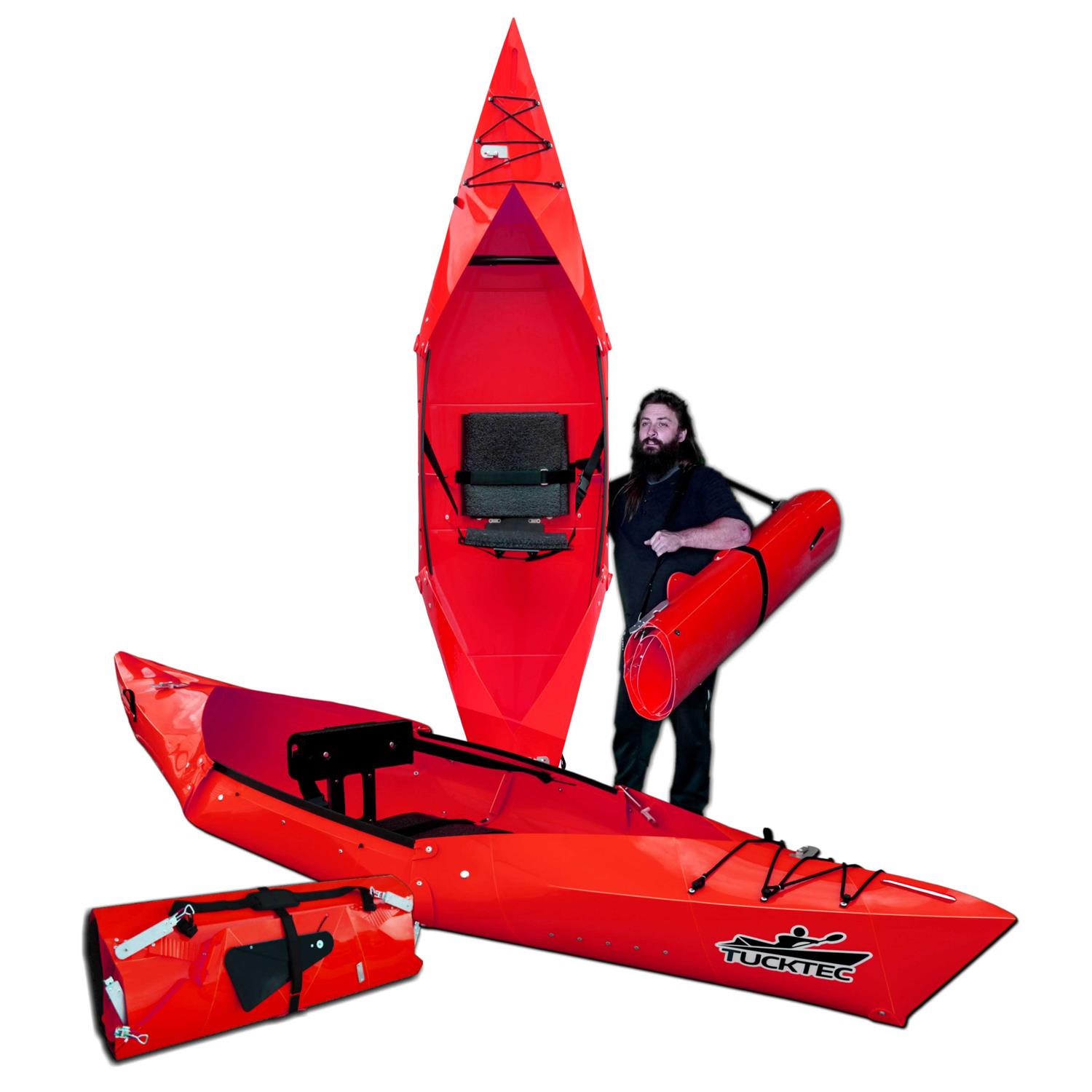 Tucktec Folding Kayak Hard-Shell - Sports Supplies Online Store