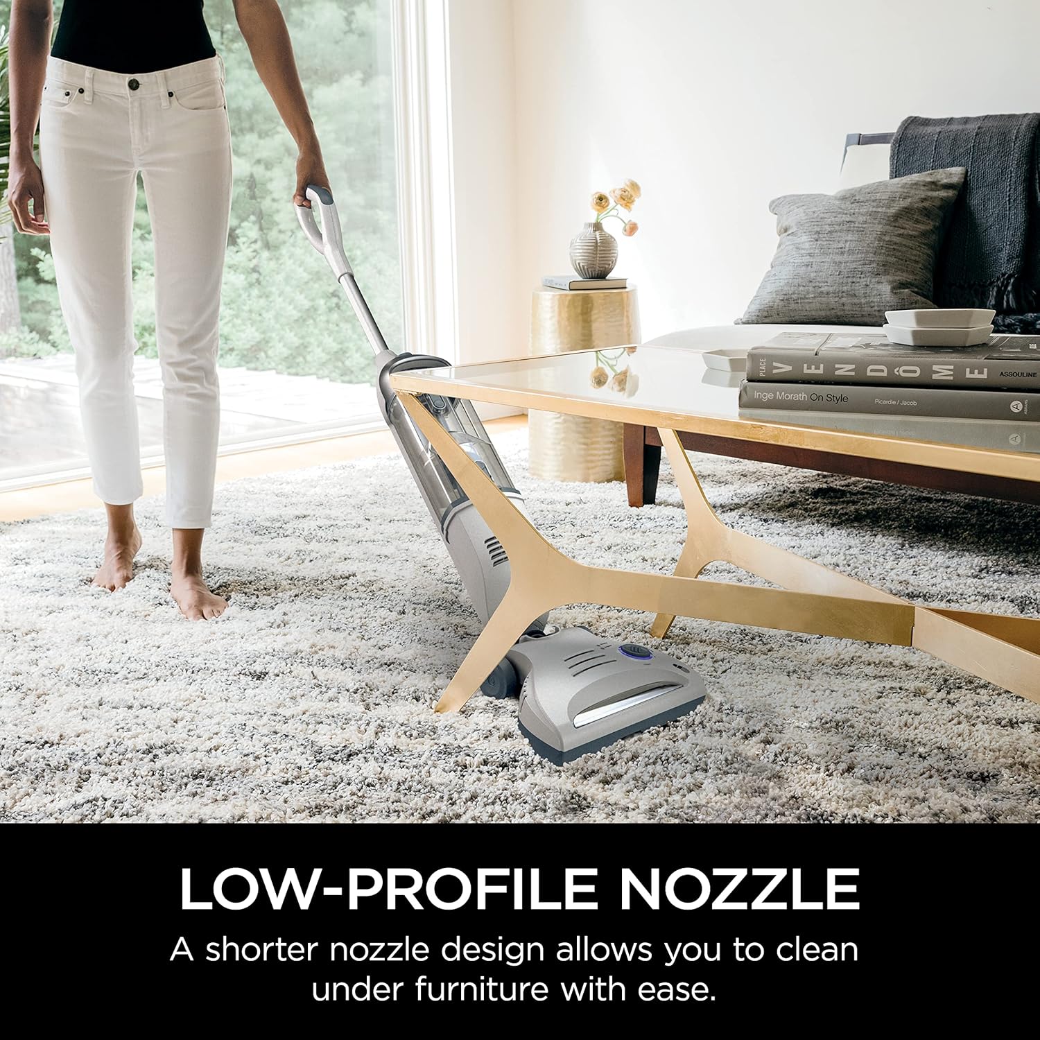 Shark SV1106 Navigator Freestyle Upright Bagless Cordless Stick Vacuum for Carpet, Hard Floor and Pet with XL Dust Cup and 2-Speed Brushroll