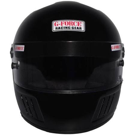 G-Force 3023MEDBK Pro Elim Full Face Helmet Medium Black