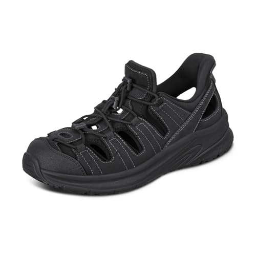 Orthofeet Men's Orthopedic Saturn Hands-Free Slip-On Sandals