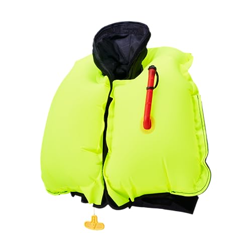BLUESTORM Stratus 35 Inflatable Life Jacket PFD for Adults | US Coast Guard (USCG) Approved Automatic Self Inflating Life Vest Preserver with Manual