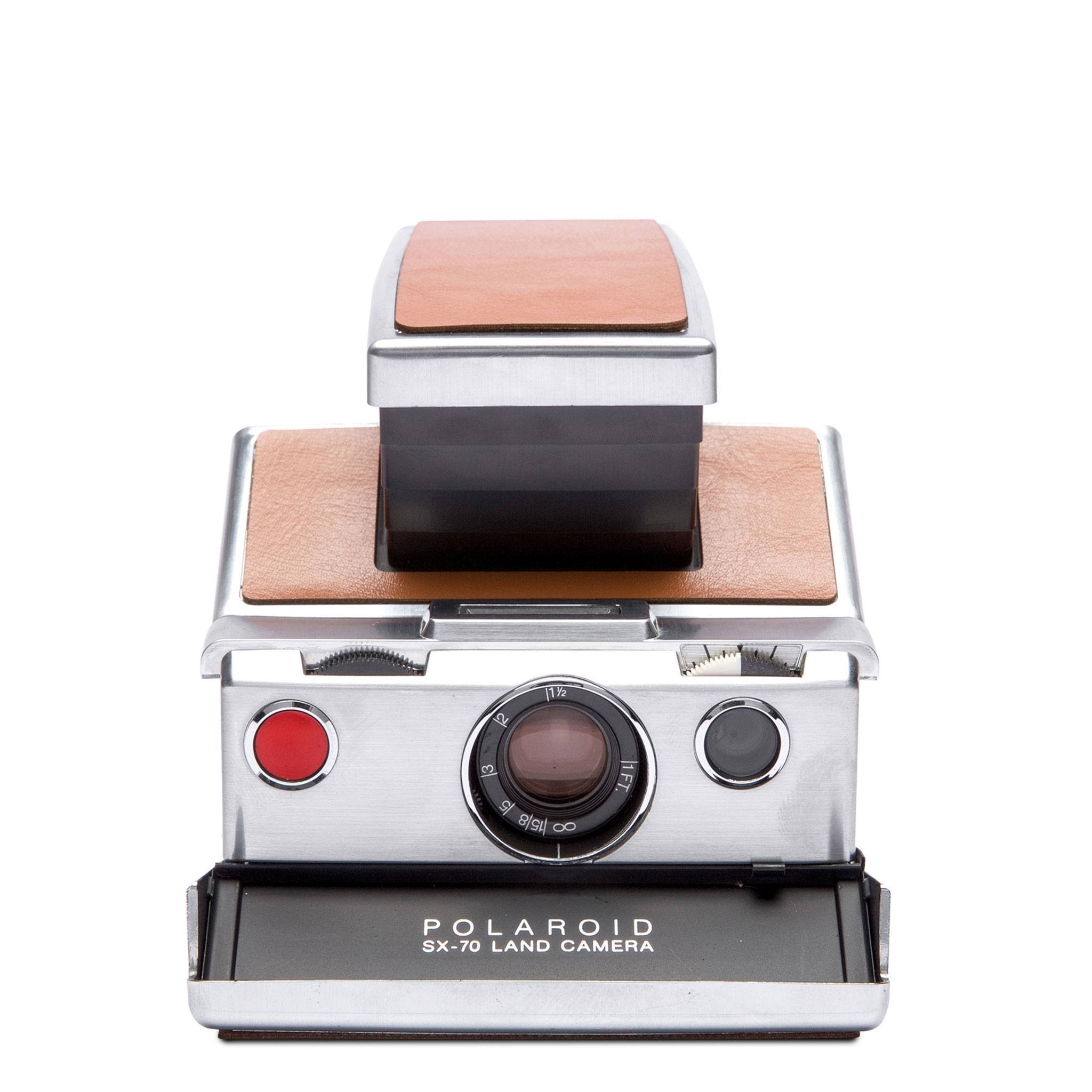 Polaroid Originals SX-70 Camera (Silver/Brown)