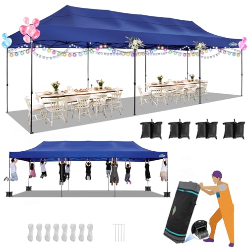 COBIZI 13x26 Pop Up Tent 13x26 Canopy with Sidewalls Heavy Duty Canopy Party Tent for Parties