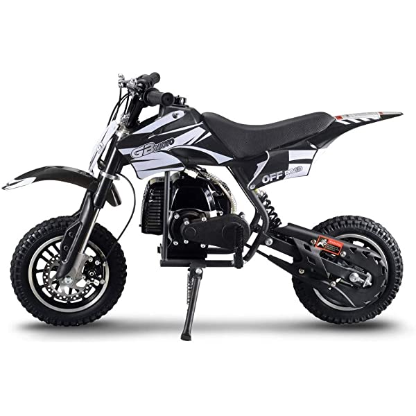 XtremepowerUS 49CC 2-Stroke Gas Power Mini Pocket Dirt Bike Dirt Off Road Motorcycle Ride-on (Blue)