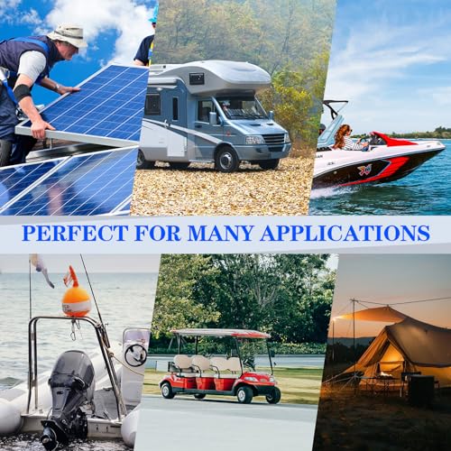 12V 300Ah LiFePO4 Battery Built-in 250A BMS,Rechargeable Lithium Battery, 10000+ Deep Cycles,Perfect for Solar systerm,RV,Camping,Battery Backup