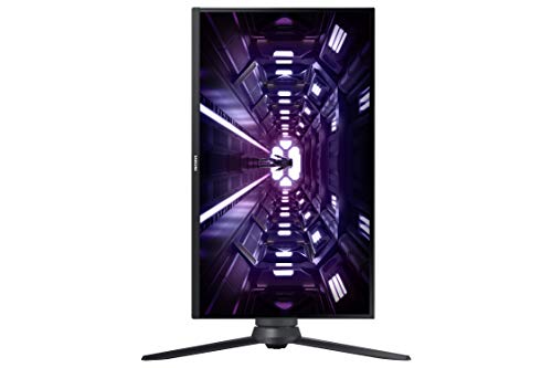 SAMSUNG Odyssey G3 Series 24-Inch FHD 1080p Gaming Monitor, 144Hz, 1ms, 3-Sided Border-Less, VESA Compatible, Height Adjustable Stand