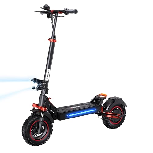iScooter Electric Scooter, 40/43/50 Miles Long Range & 28/38 MPH Top Speed E Scooter