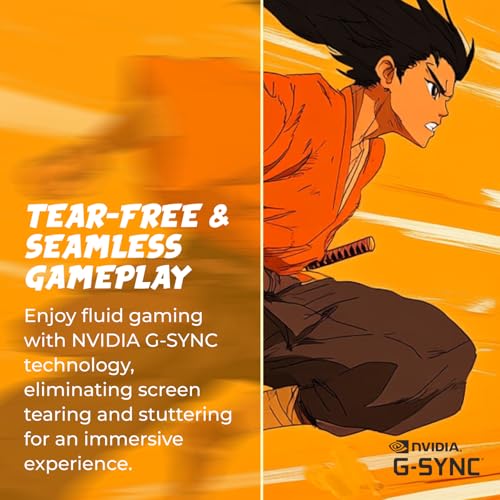 AOC C27G2Z 27" Curved Frameless Ultra-Fast Gaming Monitor, FHD 1080p, 0.5ms 240Hz, FreeSync, 2x HDMI 2.0, 1x Display Port, Height Adjustable