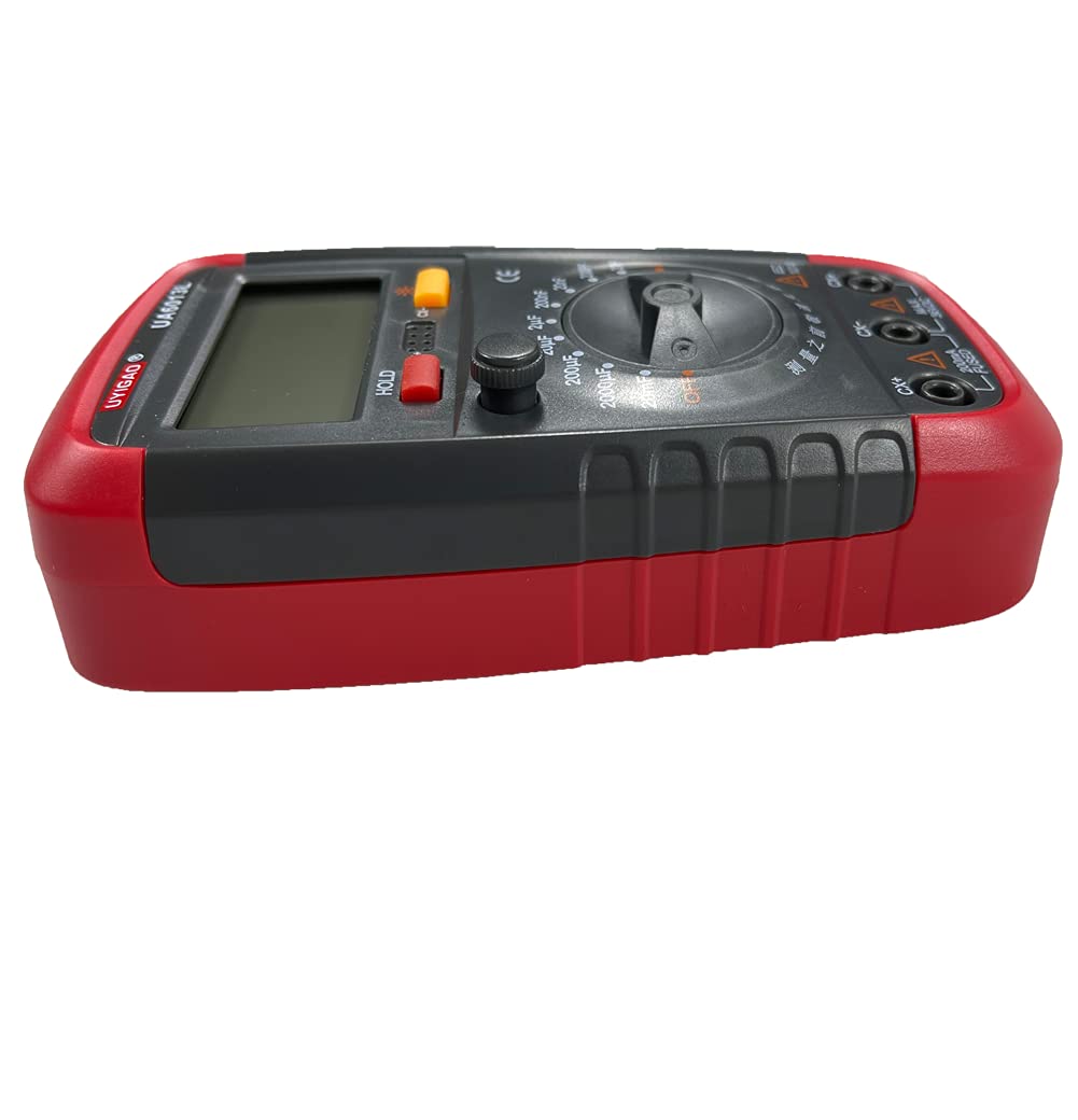 Capacitor Tester Capacitance Meter Handheld Digital Professional Capacitor Tester with LCD Display-0.1pF