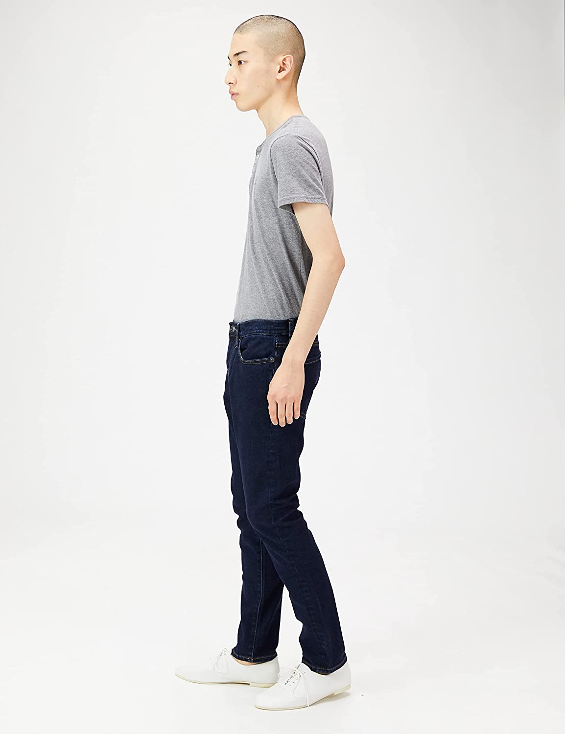Amazon Essentials Men's Skinny-Fit Stretch Jean 34W x 28L Rinsed