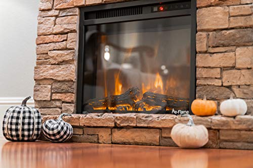 e-Flame Fireplace Mantel and Electric LED Fireplace (EF-TMR)